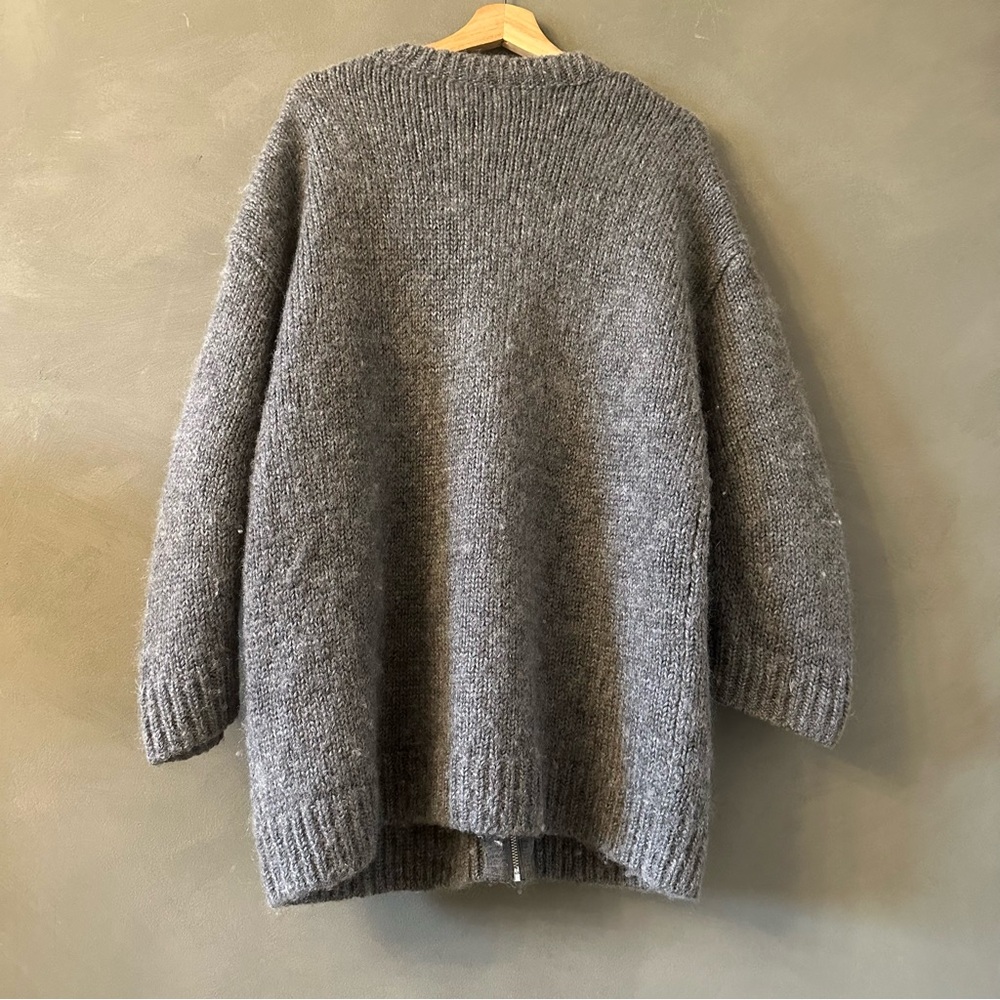 COS Gray Women's Cardigan Sweater - Picture 2 of 10